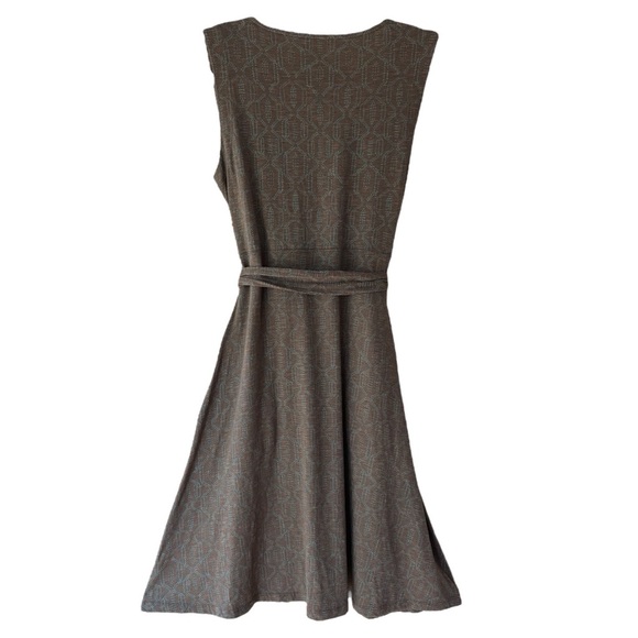 TOAD & CO NWOT CUE WRAP SLEEVELESS CAFE DRESS | SIZE: MEDIUM - Picture 5 of 8